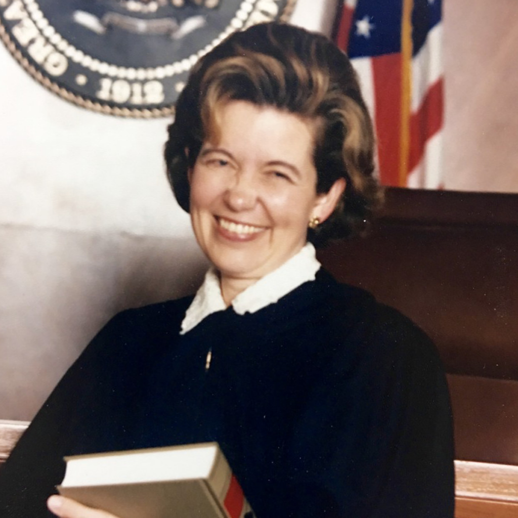 Chief Justice Pamela Minzner.