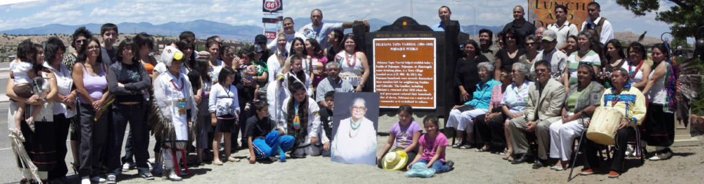 Historic marker installation ceremony for Feliciana Tapia Viarrial.