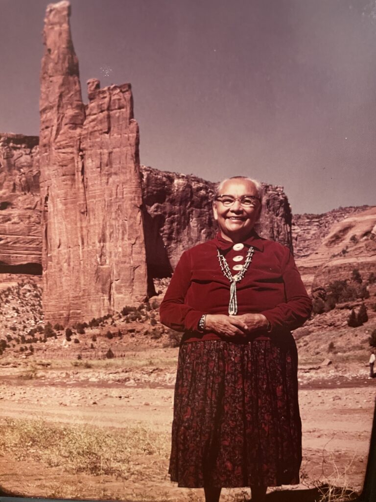 Dr. Annie Dodge Wauneka, Canyon de Chelly, October 1971