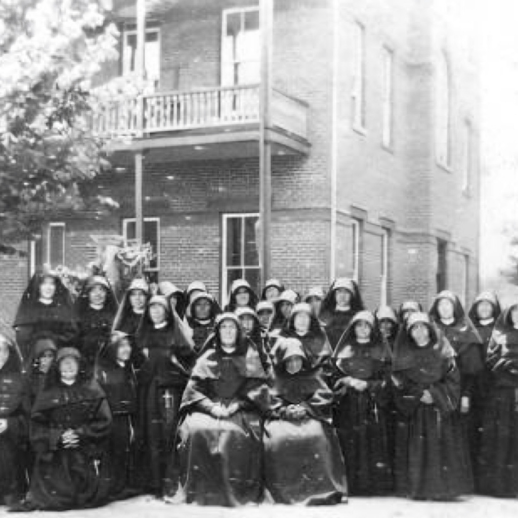 Mother Magdalen and the Sisters of Loretto.