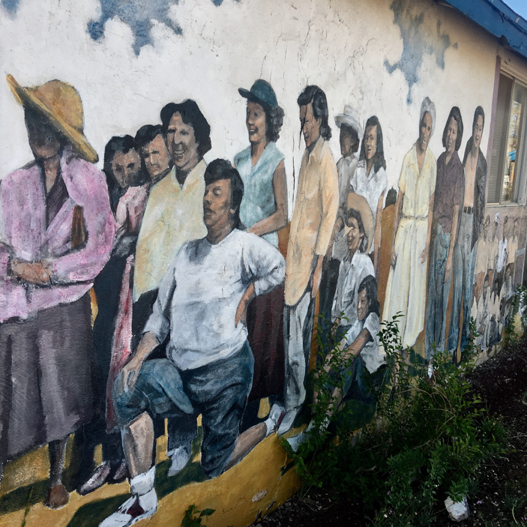 Local 890 Union office mural.