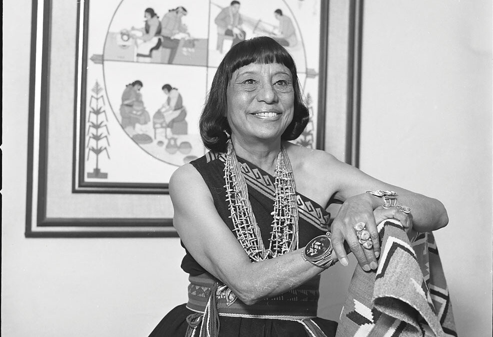Pablita Velarde, Tse Tsan, “Golden Dawn”
