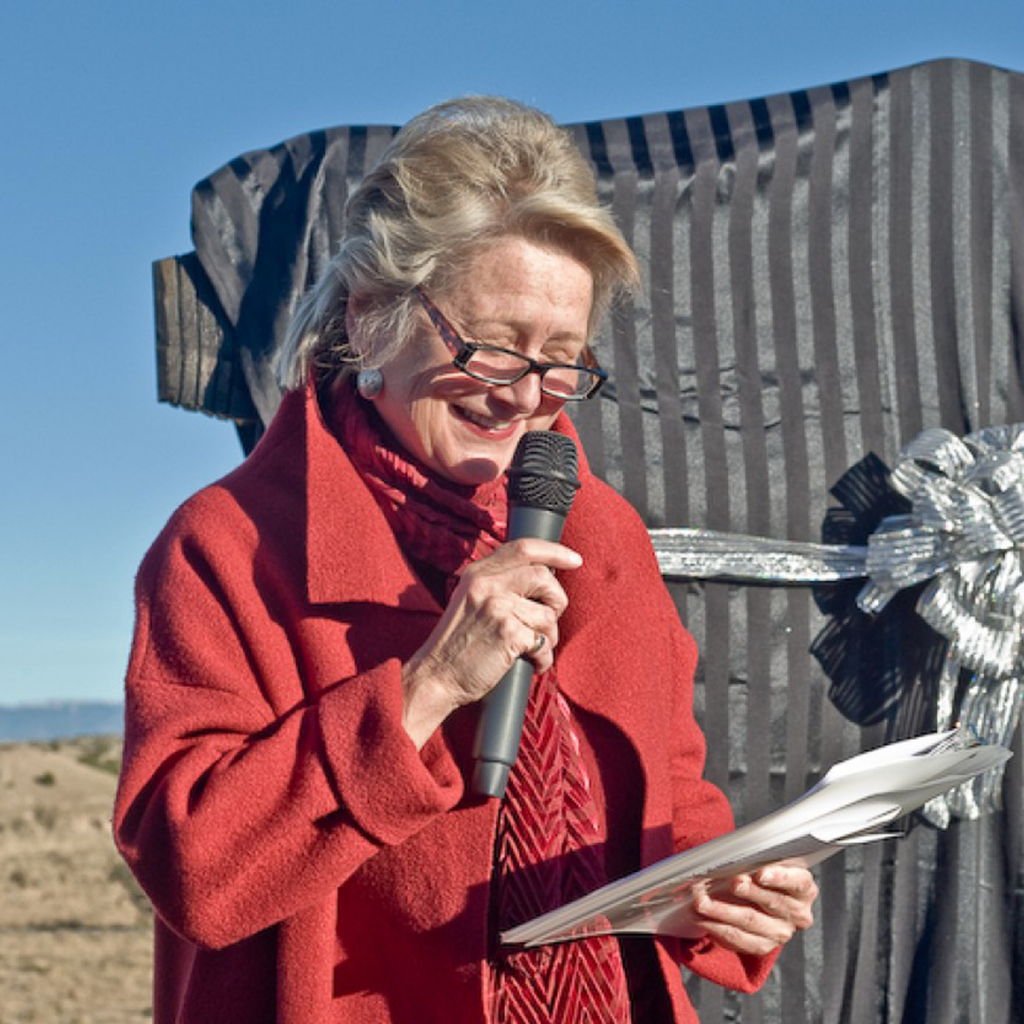 Historic marker installation ceremony for Esther Martinez, P'oe Tsawa. 