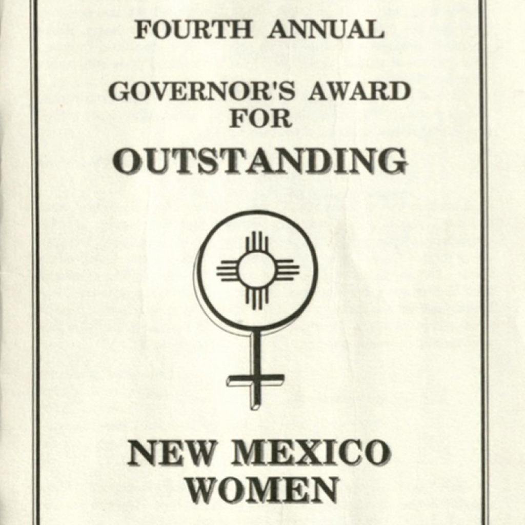 Maria Gutierrez Spencer Governor's award.