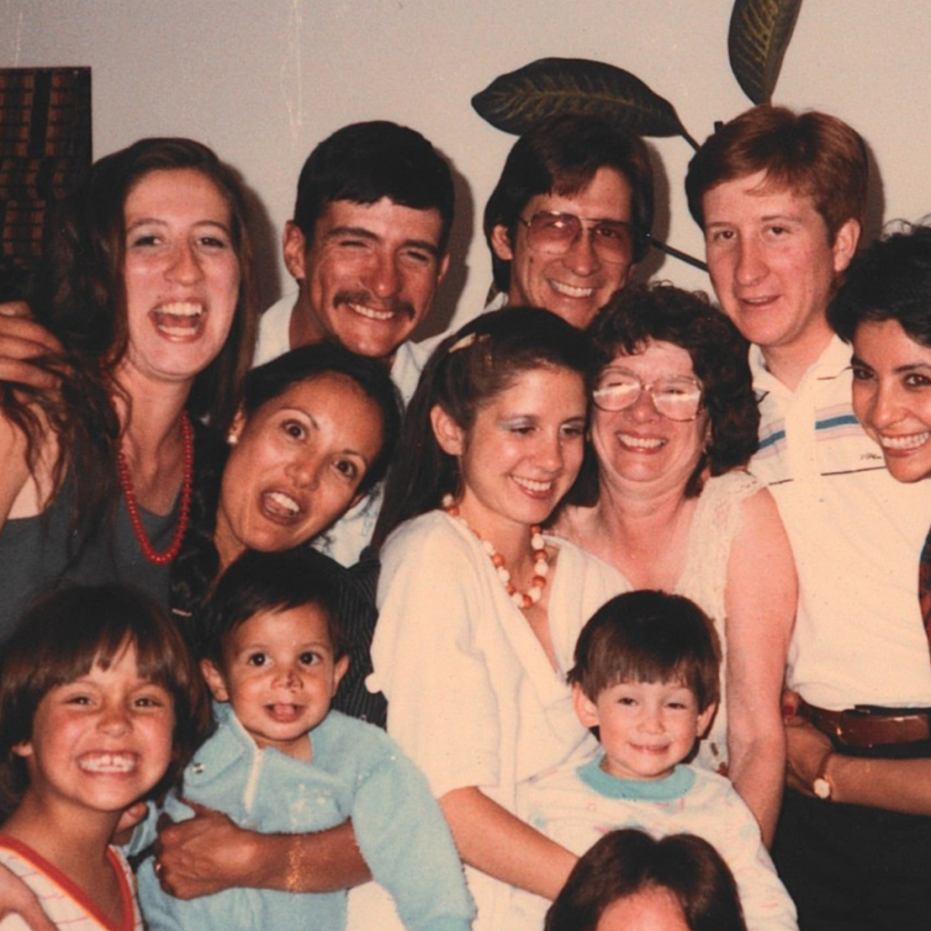 Mela Leger family photo.