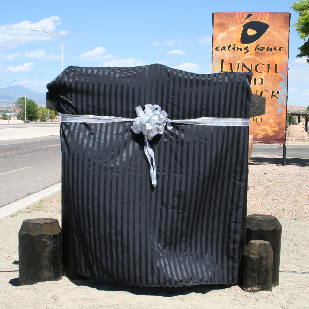 Feliciana Tapia Viarrial historic marker ribbon cutting.