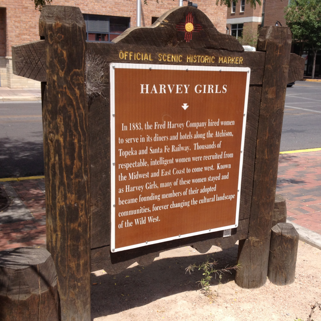 Harvey Girls historic marker.