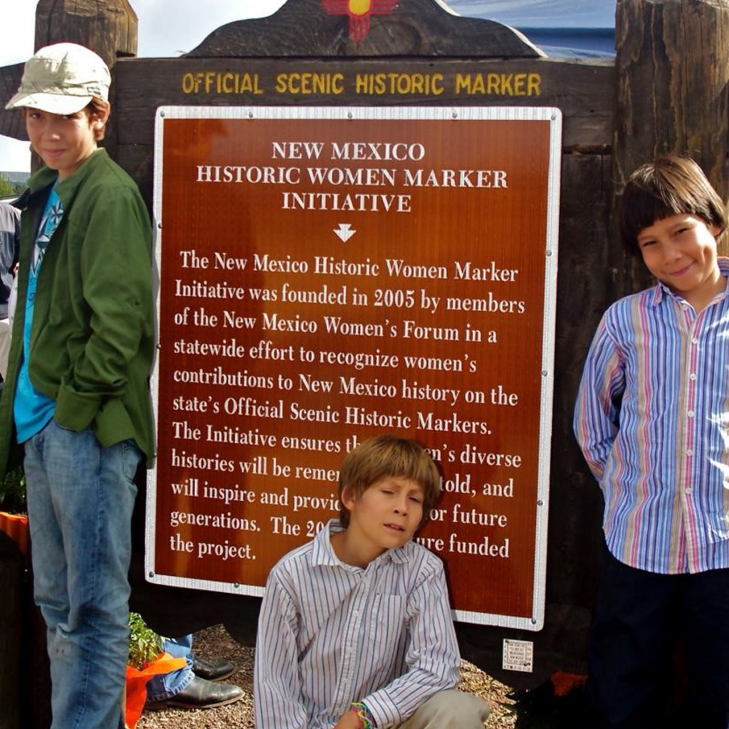 Mela Leger historic marker.