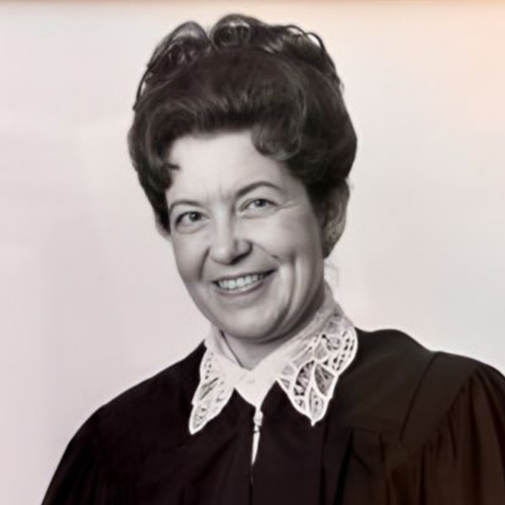 Chief Justice Pamela Minzner.