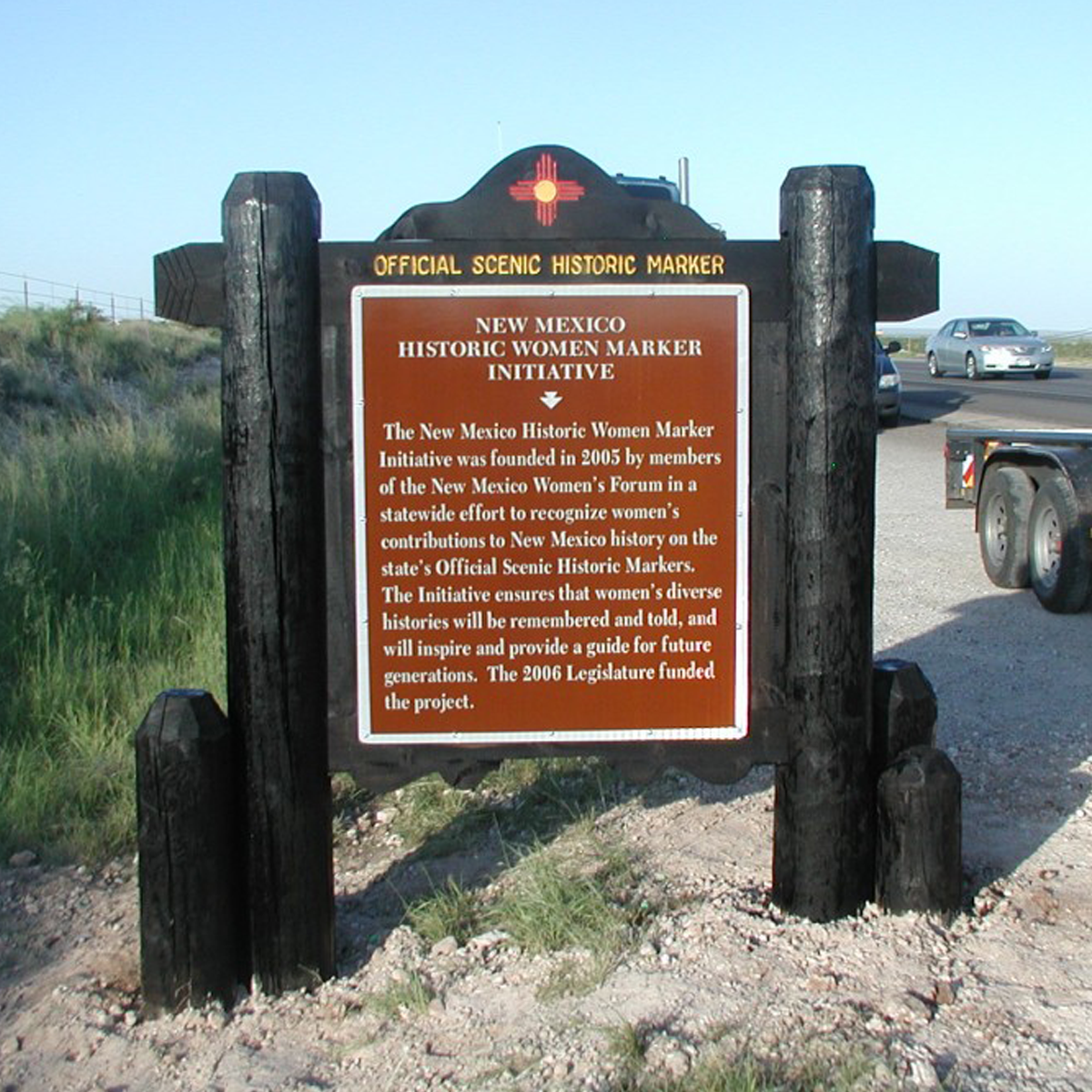 Josephine Cox "Grandma" Anderson historic marker.