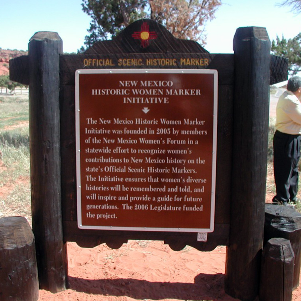 Kewa Women's Co-op historic marker.