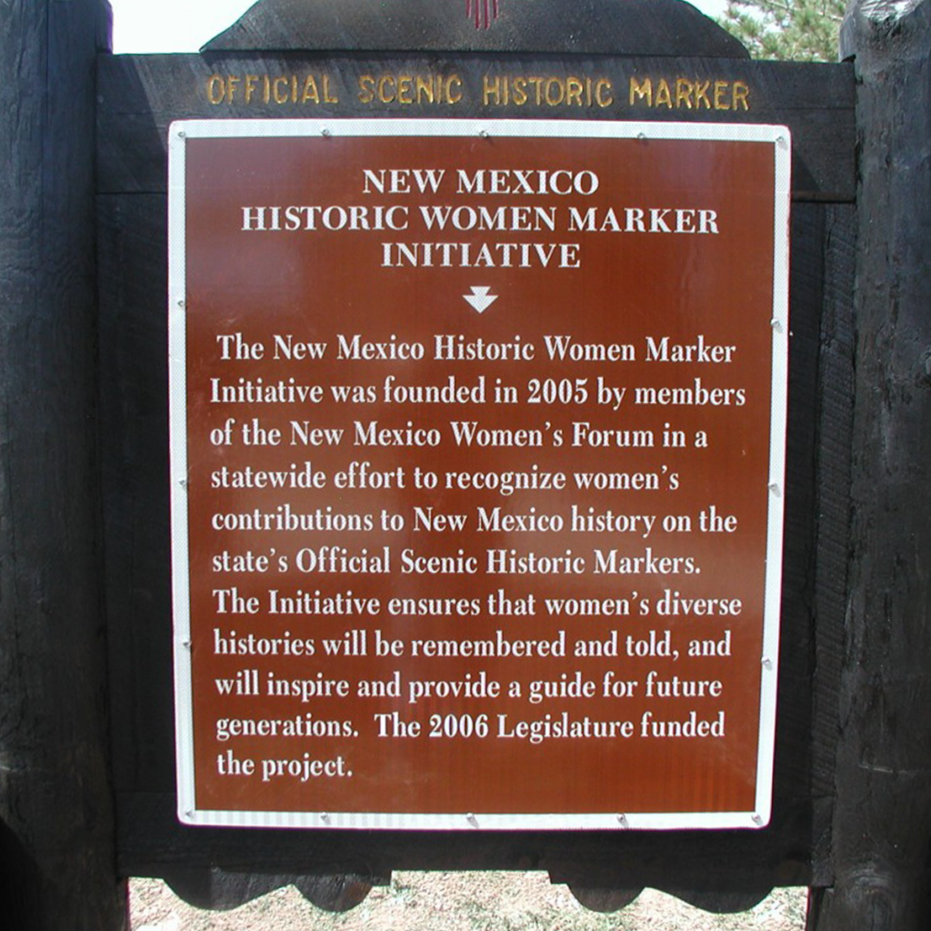 Laura Gilpin historic marker.