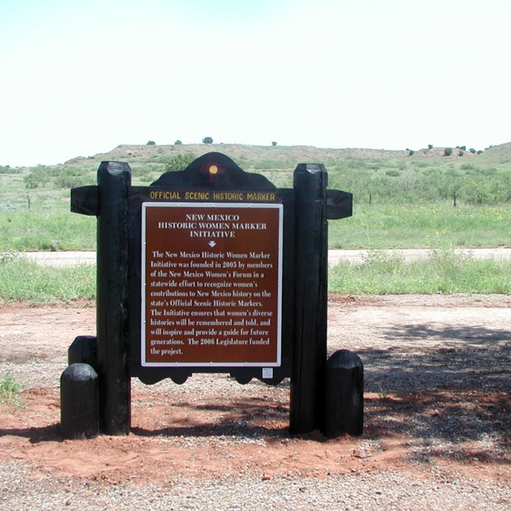 Monica Fuentes Gallegos and Carolota Fuentes Gallegos historic marker.