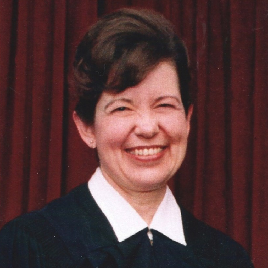 Chief Justice Pamela Minzner.