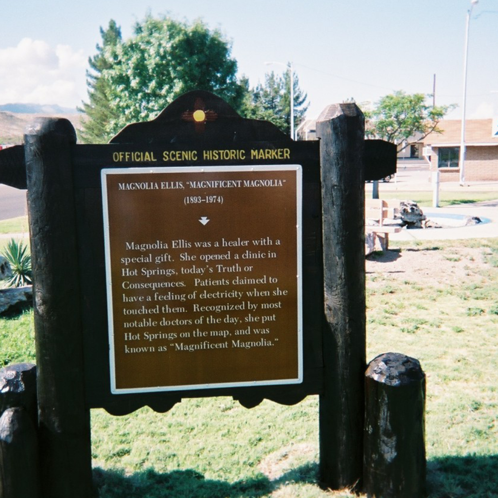 Magnolia Ellis historic marker.